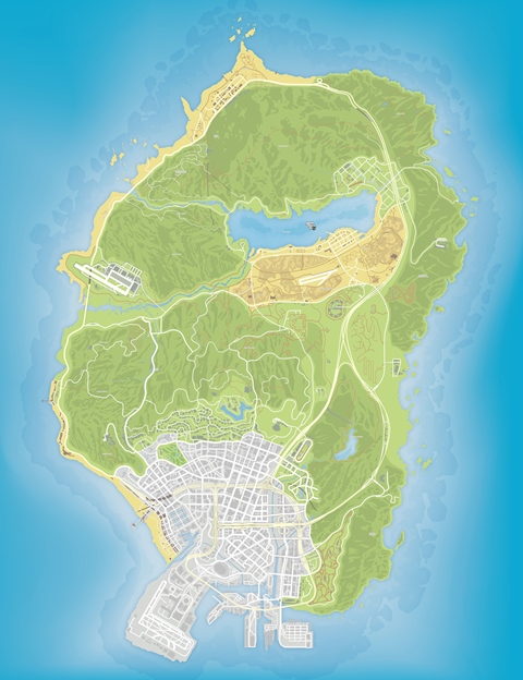 карта GTA 5